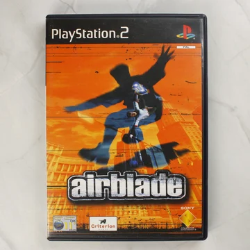 AirBlade PlayStation 2 videójáték elülső borítója