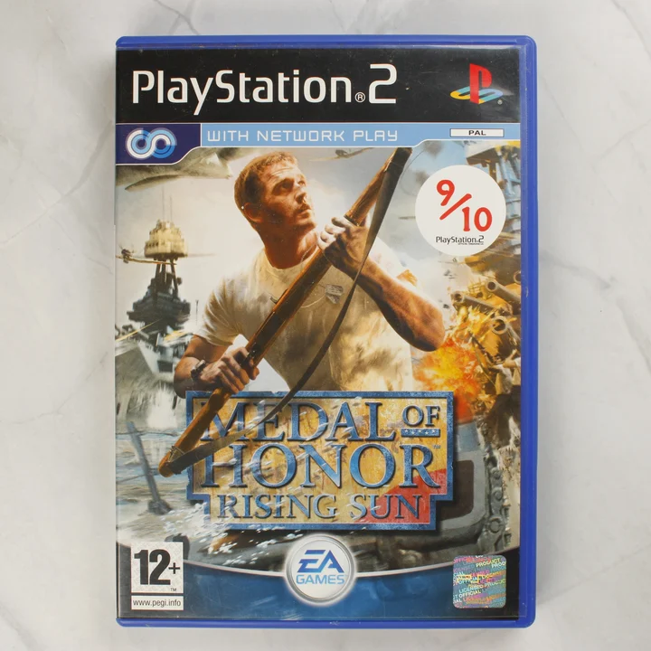 Medal of Honor Rising Sun PlayStation 2 játék előlapja