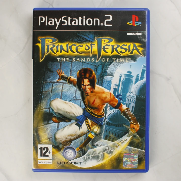 Prince of Persia: The Sands of Time PS2 játék borítója
