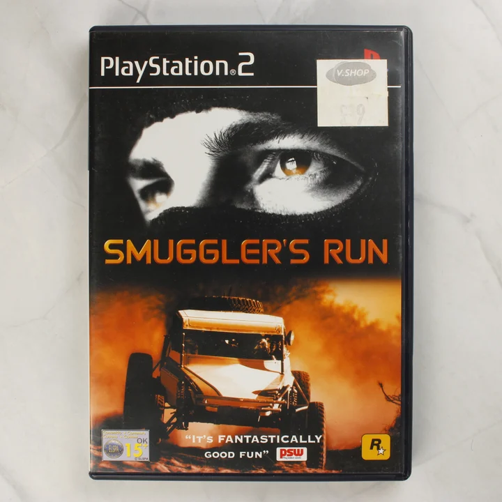 Smuggler's Run PlayStation 2 játék borítója
