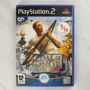 Medal of Honor Rising Sun PlayStation 2 játék előlapja