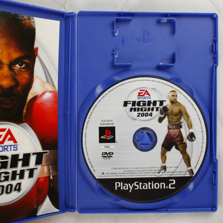 Fight Night 2004 PS2 lemez Fight Night 2004 PlayStation 2 lemez a tokban