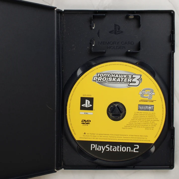 Tony Hawk's Pro Skater 3 PS2 lemez Tony Hawk's Pro Skater 3 PlayStation 2 lemez a tokban