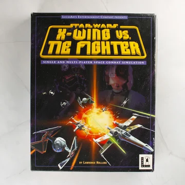 Star Wars X-Wing vs TIE Fighter videójáték dobozának előlapja