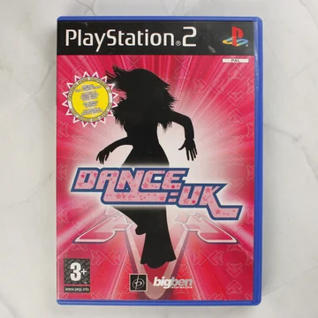 Dance:UK PlayStation 2 játék előlapi borítója