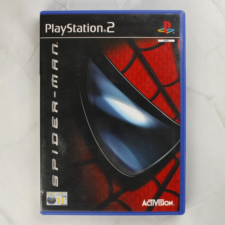 Spider-Man PlayStation 2 játék előlapja