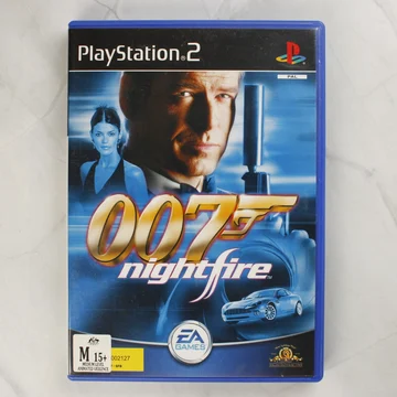 007 Nightfire PlayStation 2 játék előlapja