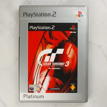 Gran Turismo 3 A-spec Platinum PlayStation 2 játék elölnézete
