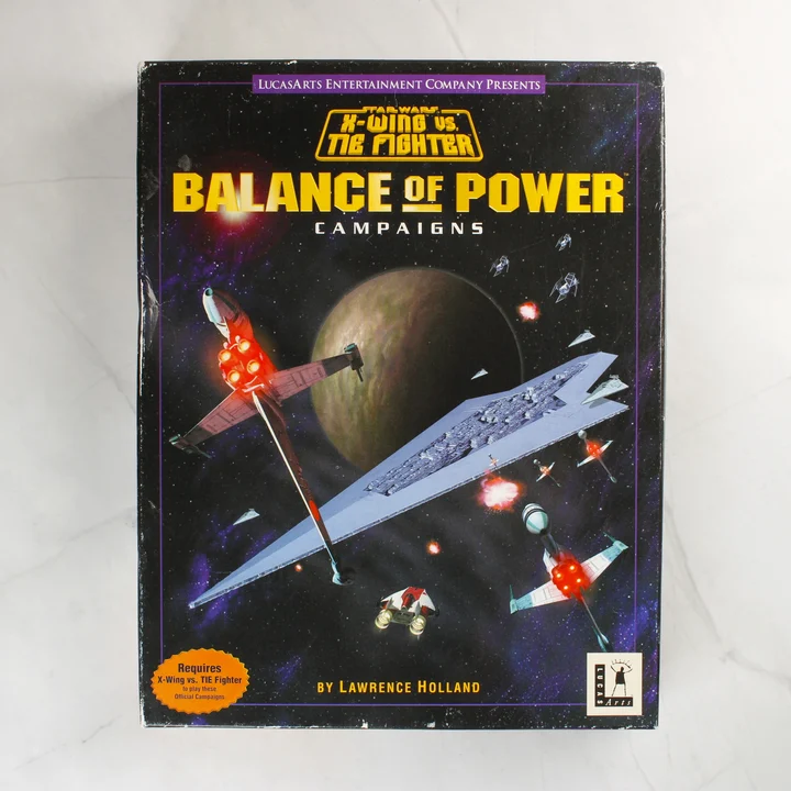 Star Wars X-Wing vs. TIE Fighter Balance of Power Campaigns doboz elölnézete