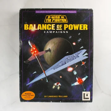 Star Wars X-Wing vs. TIE Fighter Balance of Power Campaigns doboz elölnézete