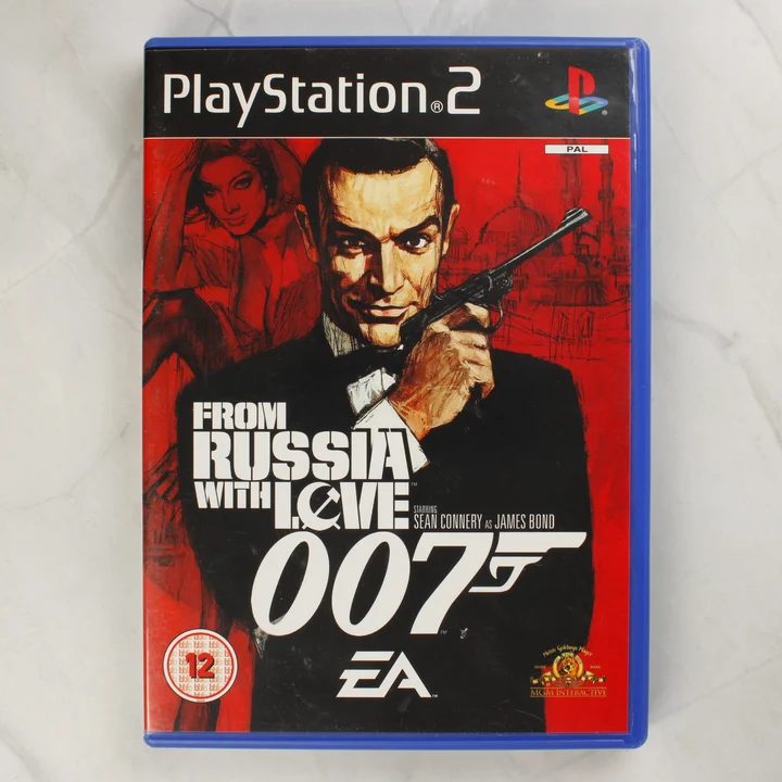From Russia with Love 007 PlayStation 2 játék előlapja