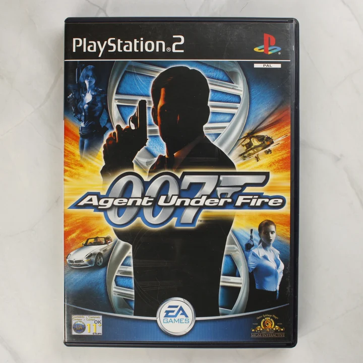 007 Agent Under Fire PlayStation 2 játék elülső borítója