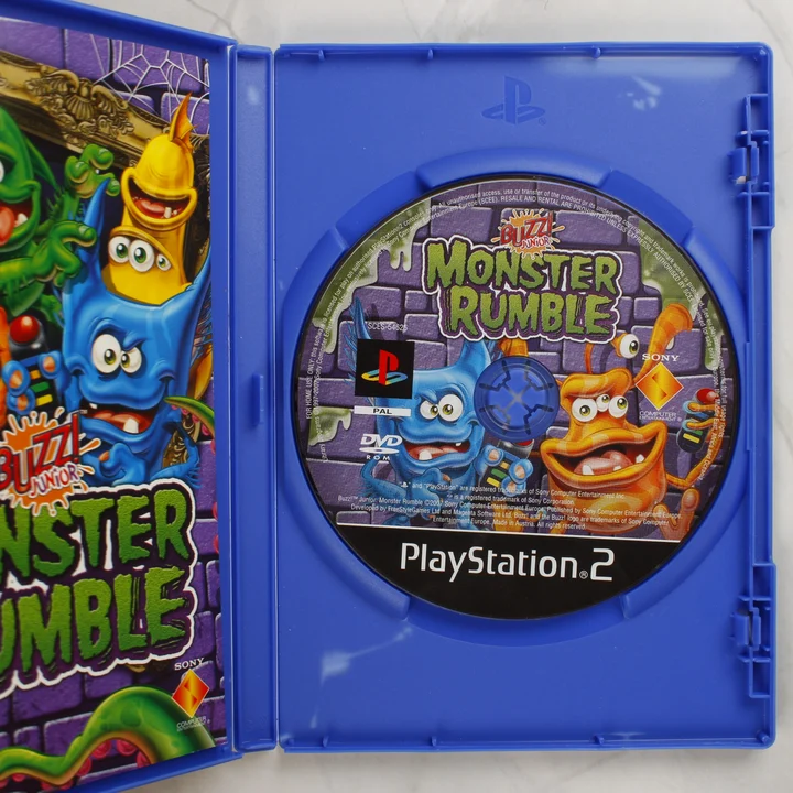 Buzz! Junior: Monster Rumble PS2 lemez Buzz! Junior: Monster Rumble PlayStation 2 lemez a tokban