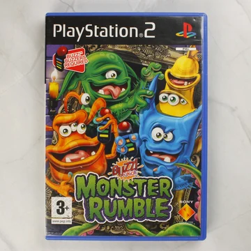 Buzz! Junior: Monster Rumble PlayStation 2 játék borítója