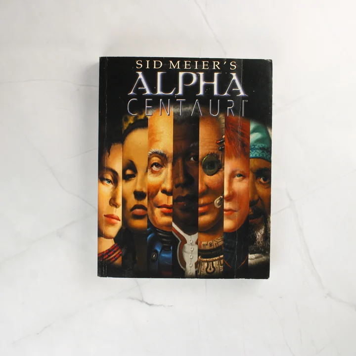 Sid Meier's Alpha Centauri vastag felhasználói kézikönyv