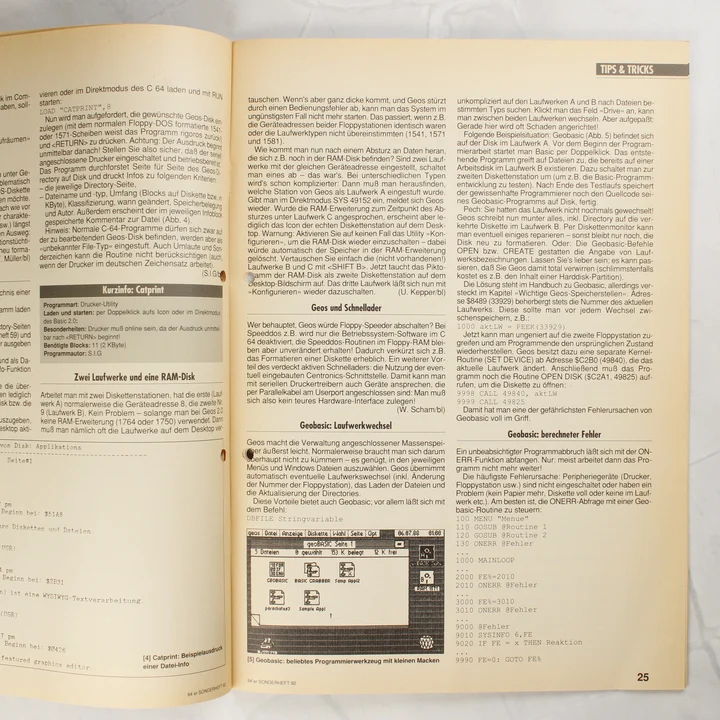 64'er magazin tartalom További belső oldalak tippekkel és trükkökkel