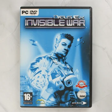 Deus Ex Invisible War PC játék tokjának előlapja