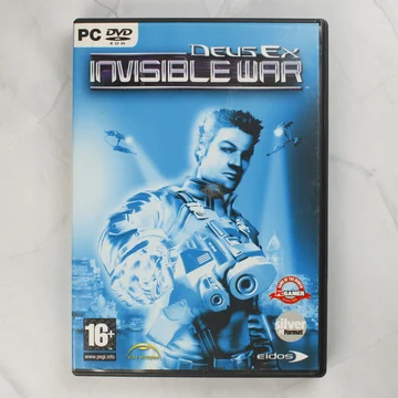 Deus Ex Invisible War PC játék tokjának előlapja