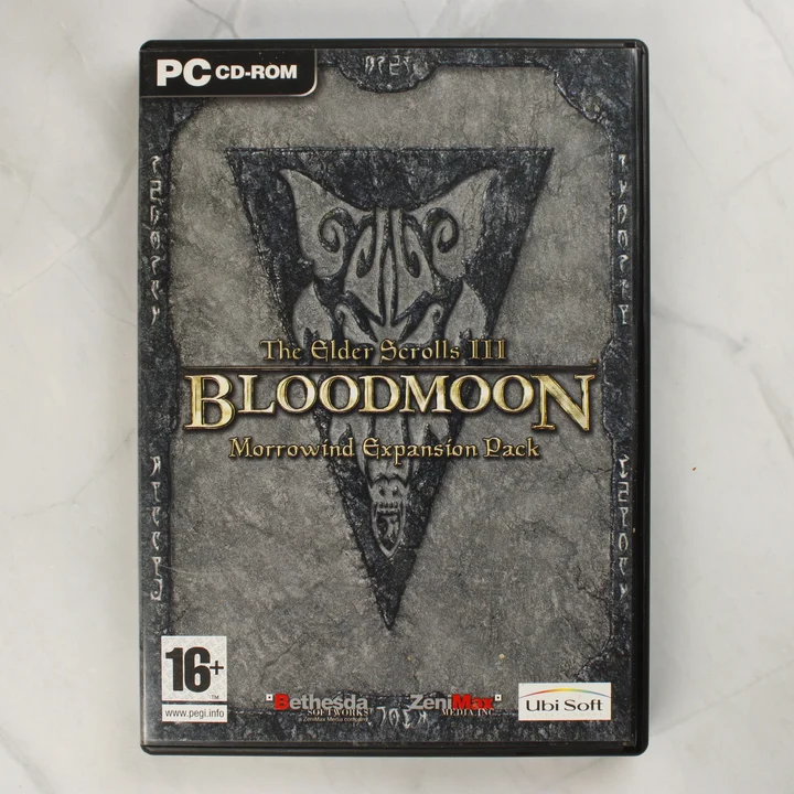 The Elder Scrolls III: Bloodmoon PC borító The Elder Scrolls III: Bloodmoon PC játék borítója