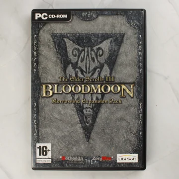 The Elder Scrolls III: Bloodmoon PC játék borítója