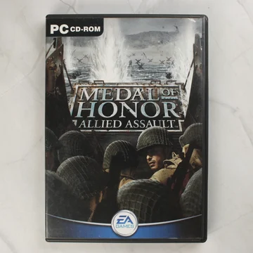 Medal of Honor Allied Assault PC játék borítója