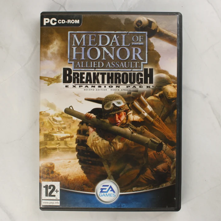 Medal of Honor Breakthrough előlap Medal of Honor Allied Assault Breakthrough PC játék borítója