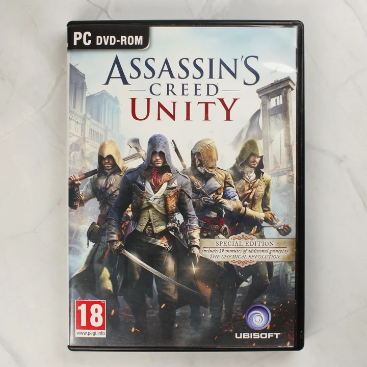 Assassin's Creed Unity PC borító Assassin's Creed Unity Special Edition PC játék borítója