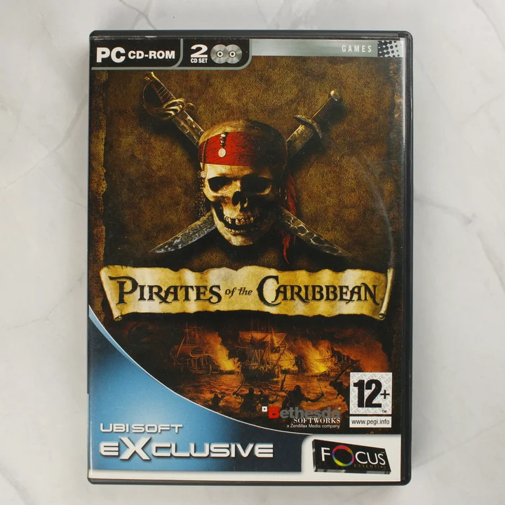 Pirates of the Caribbean PC előlap Pirates of the Caribbean PC játék tokjának előlapja