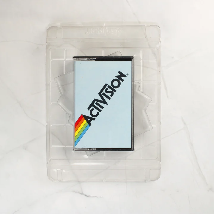 Activision magnókazetta műanyag tokban és belső tálcában