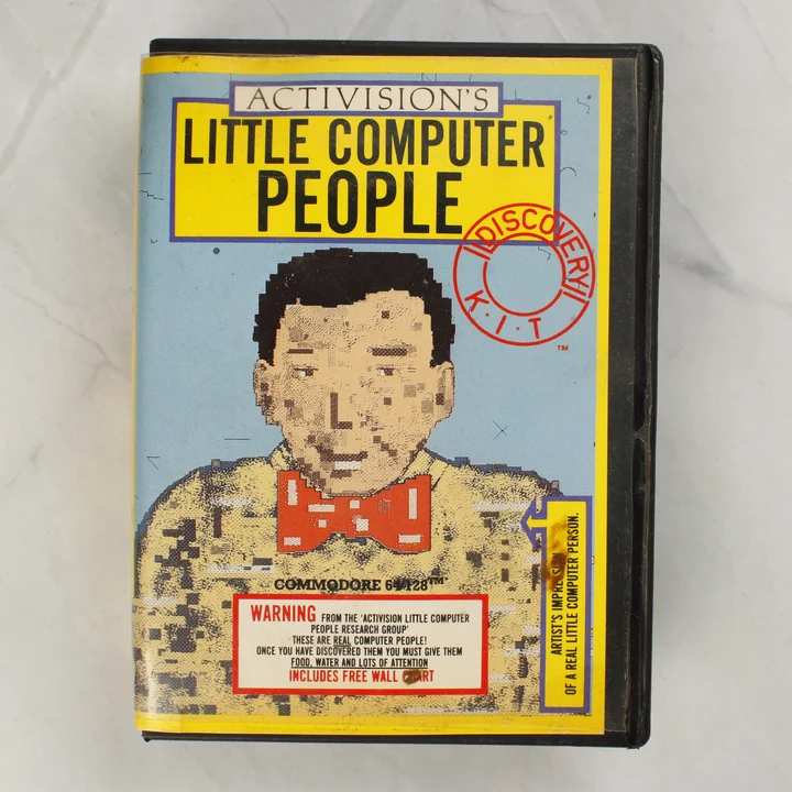 Little Computer People Discovery Kit Commodore 64 játék előlapja