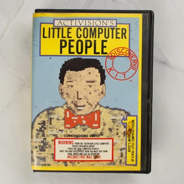 Little Computer People Discovery Kit Commodore 64 játék előlapja