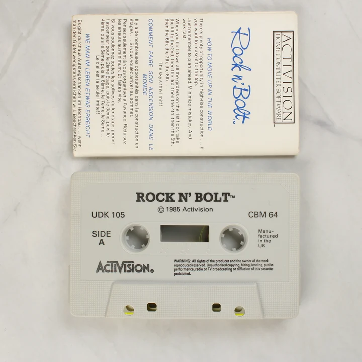 Rock n' Bolt kazetta és útmutató