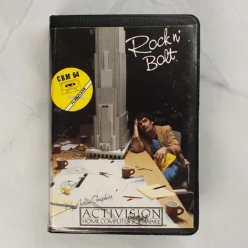 Rock n' Bolt Commodore 64 játék előlapja