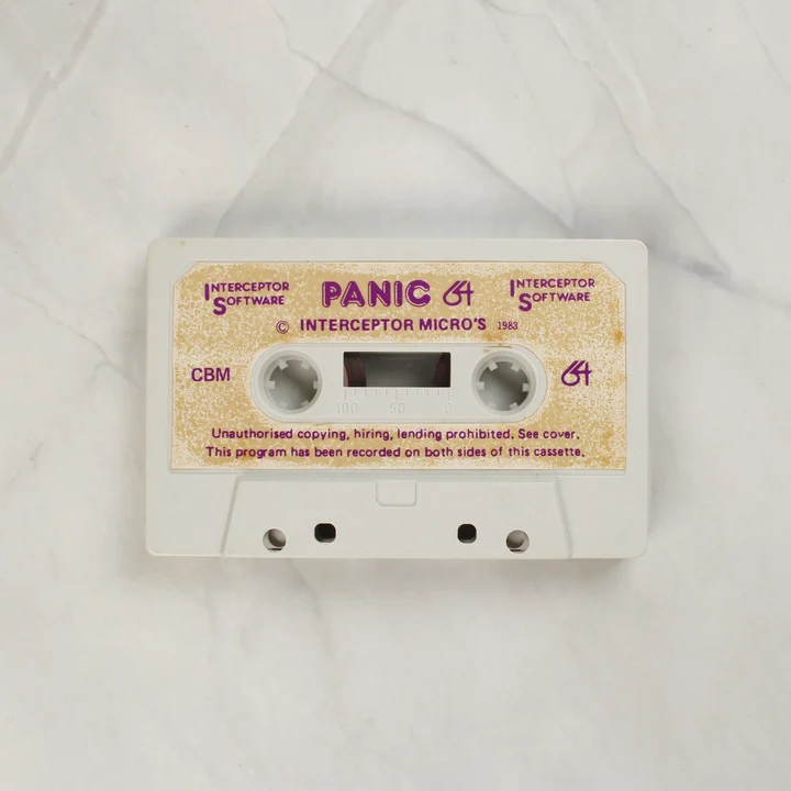 Panic 64 C64 kazetta Panic 64 Commodore 64 kazetta