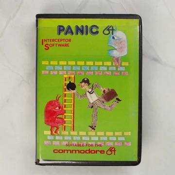 Panic 64 Commodore 64 játék borítója