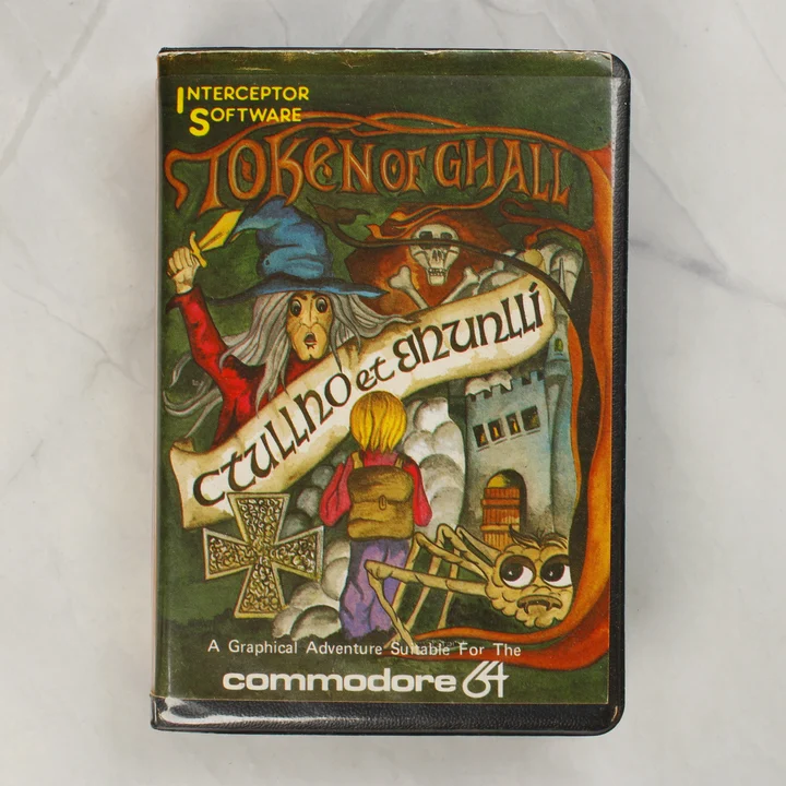 Token of Ghall C64 borító Token of Ghall Commodore 64 játék előlapja
