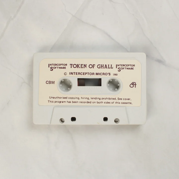 Token of Ghall C64 kazetta Token of Ghall Commodore 64 kazetta