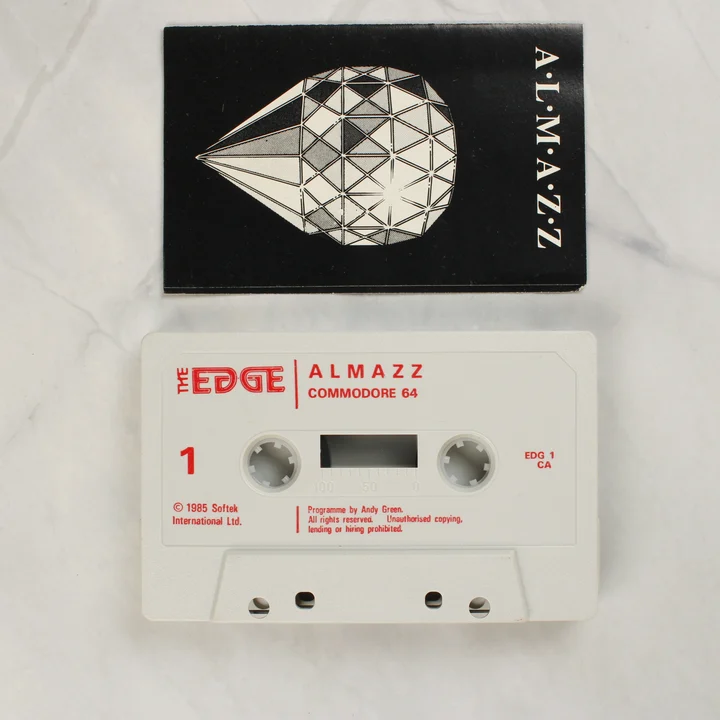 Almazz C64 kazetta Almazz Commodore 64 magnókazetta és kiskönyv