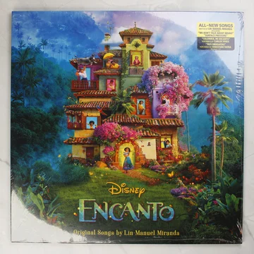 Disney Encanto filmzene bakelit lemez borítója