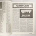 A magazin belső oldala a Castles videójáték leírásával.