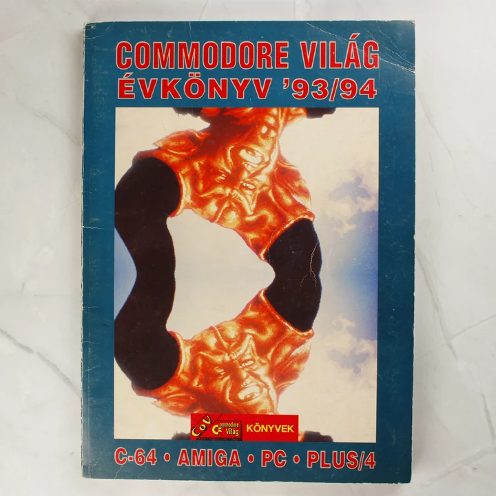 Commodore Világ Évkönyv '93/94 borító A Commodore Világ Évkönyv '93/94 első borítója