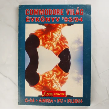 A Commodore Világ Évkönyv '93/94 első borítója