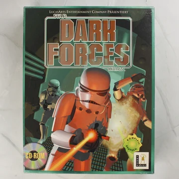 Star Wars Dark Forces PC játék dobozának eleje