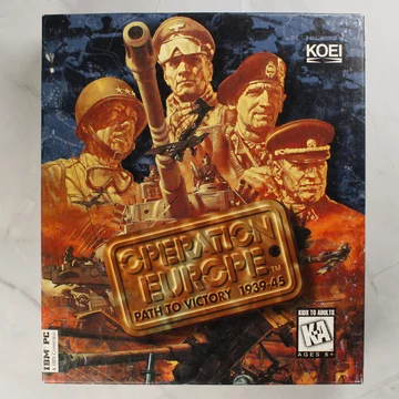 Operation Europe: Path to Victory 1939-45 PC játék dobozának eleje
