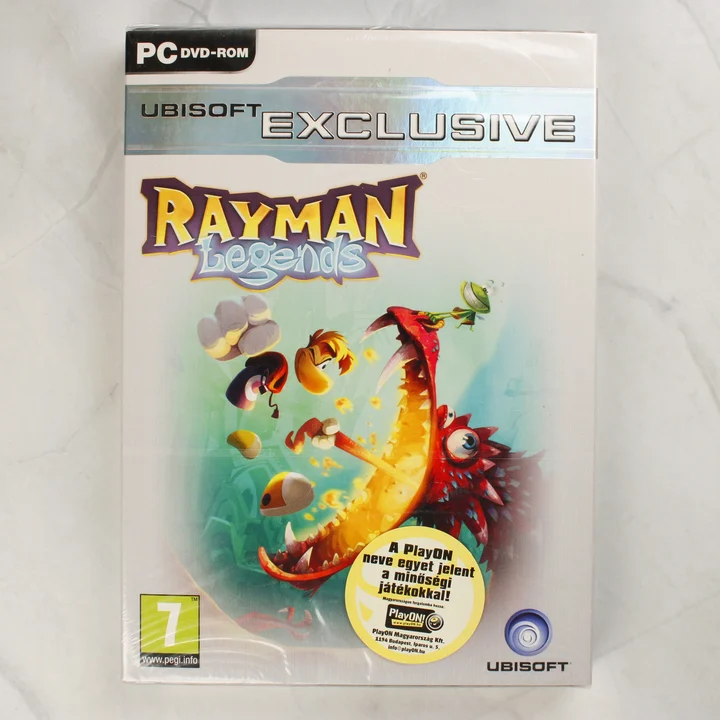 Rayman Legends PC előlap Rayman Legends PC játék előlapja fóliázva