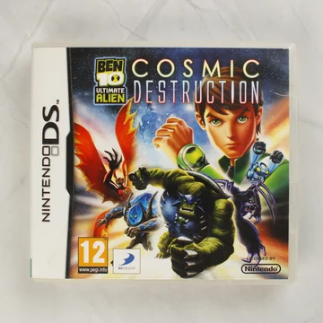 Ben 10 Ultimate Alien Cosmic Destruction Nintendo DS játék elülső borítója