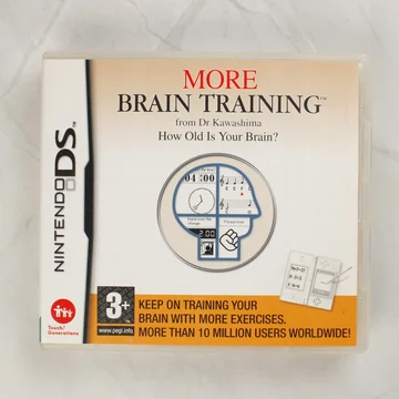 More Brain Training Nintendo DS játék tokjának előlapja