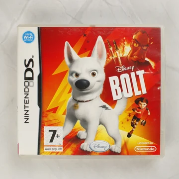 Disney Bolt Nintendo DS játék tokjának előlapja