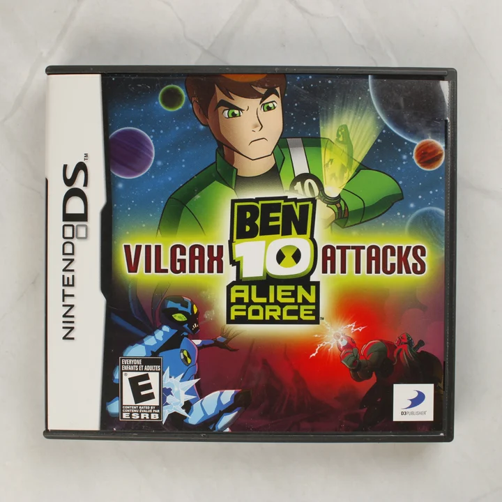 Ben 10 Alien Force Vilgax Attacks Nintendo DS játék elölnézete