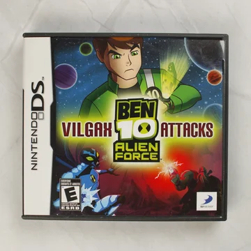 Ben 10 Alien Force Vilgax Attacks Nintendo DS játék elölnézete
